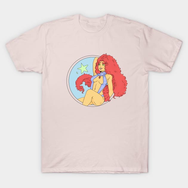 80s Starfire T-Shirt by AgreeablePossum